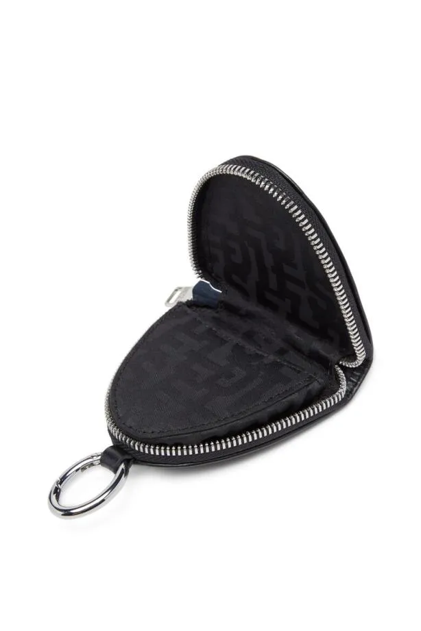 Diesel Coin Purse Zip Black MenWomen Wallets