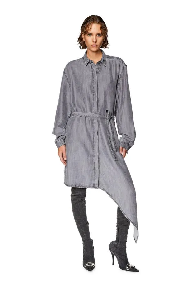 Diesel Detriss Dark Grey Women Dresses
