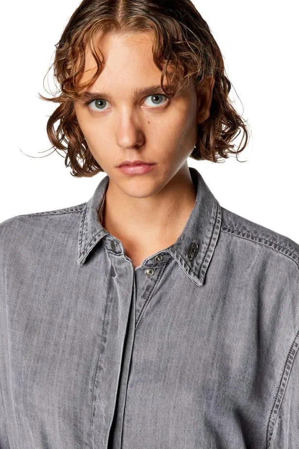 Diesel Detriss Dark Grey Women Dresses
