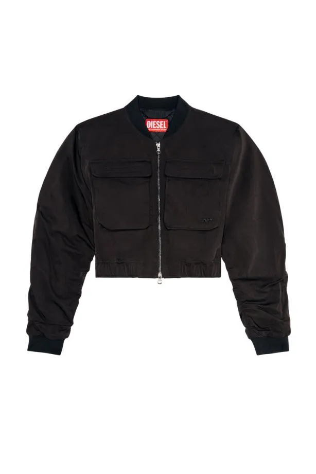 Diesel Gkhlo Black Women Jackets