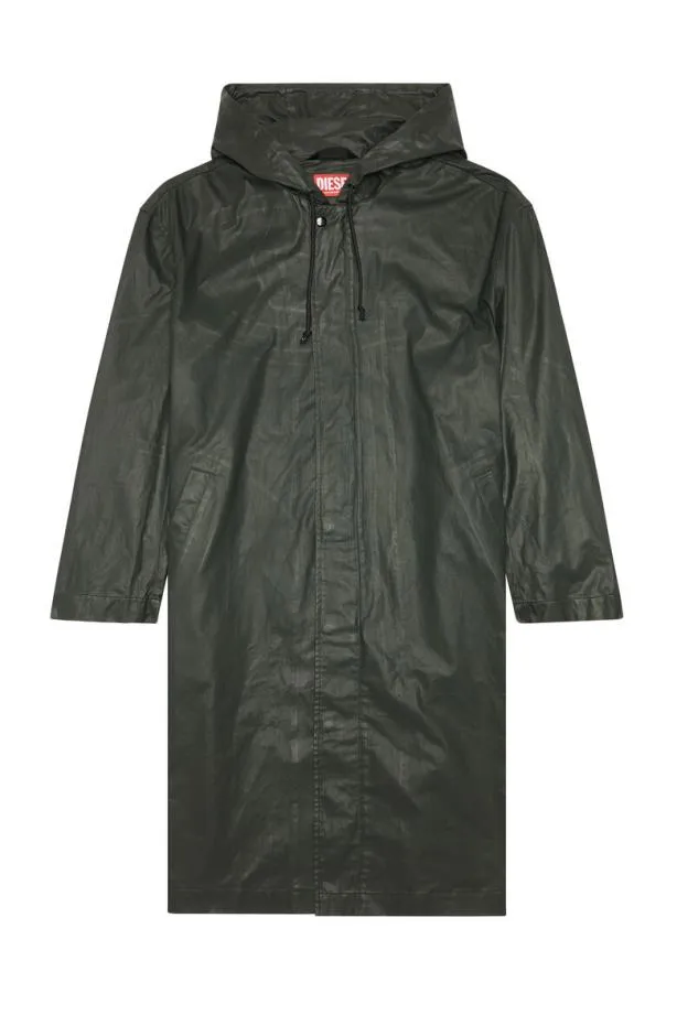 Diesel Jcoat Black Men Jackets