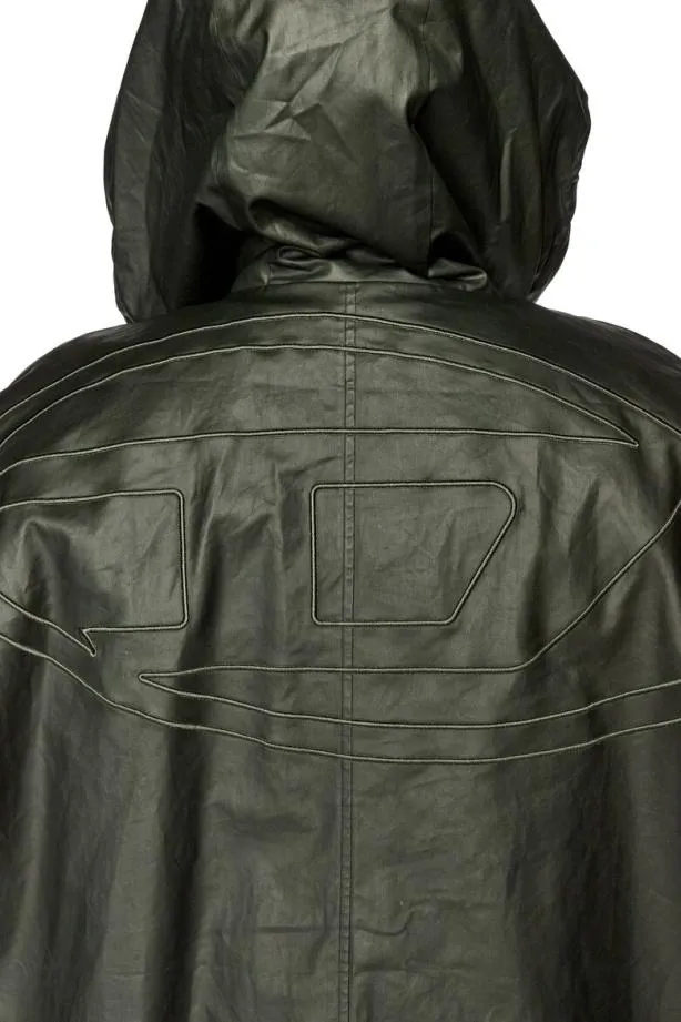 Diesel Jcoat Black Men Jackets