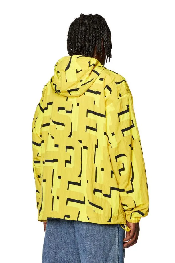 Diesel Jjassmonprint Yellow Men Jackets
