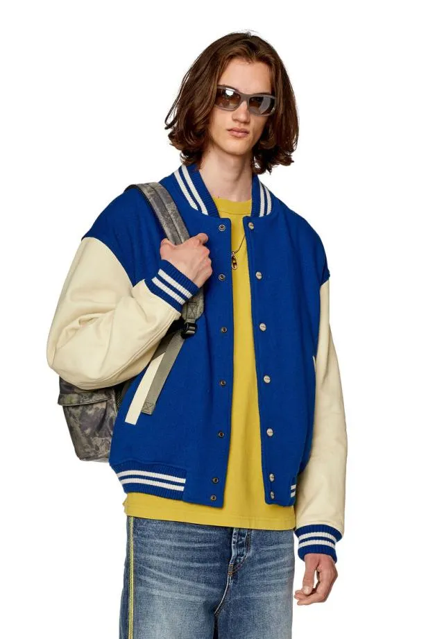 Diesel Lfranz Blue Men Jackets