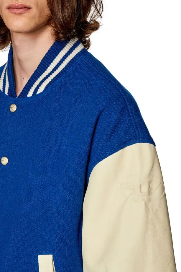 Diesel Lfranz Blue Men Jackets