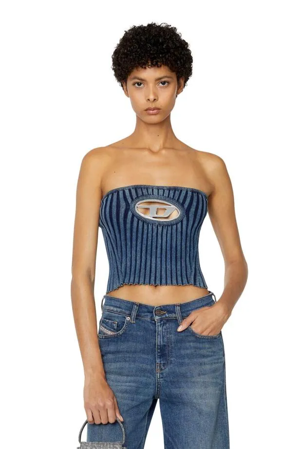 Diesel Mclarksville Blue Women Knitwear