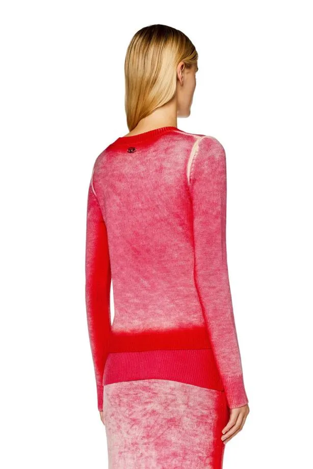 Diesel Mkos Pink Women Knitwear