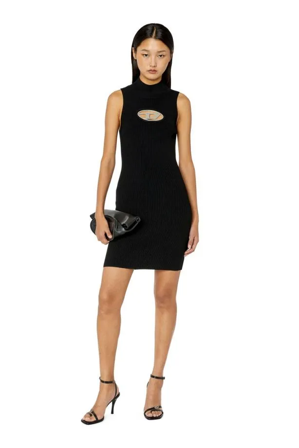 Diesel Monerva Blacksilver Women Dresses