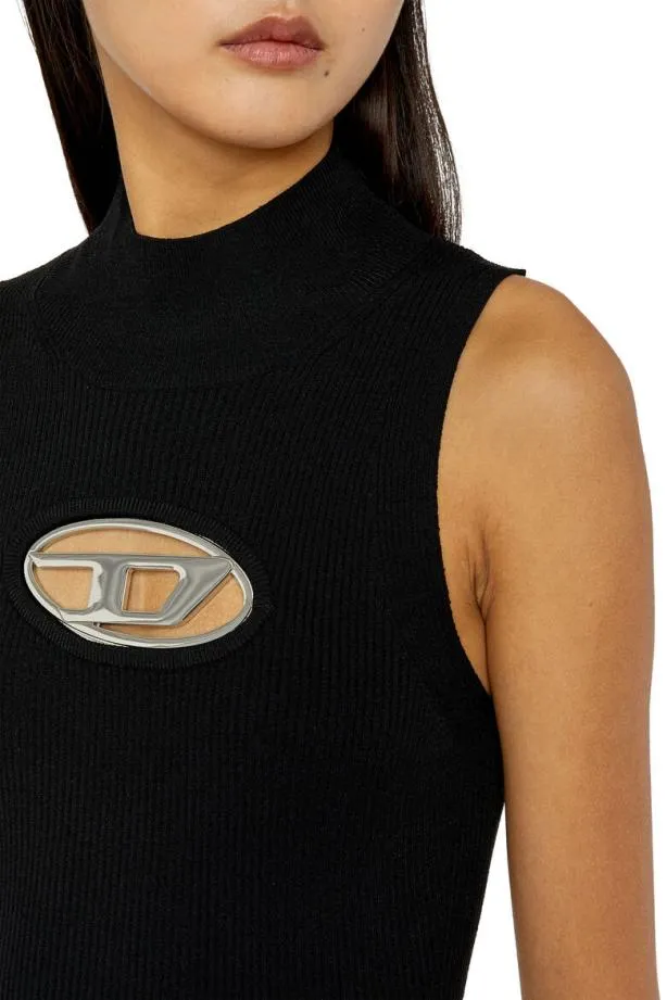 Diesel Monerva Blacksilver Women Dresses