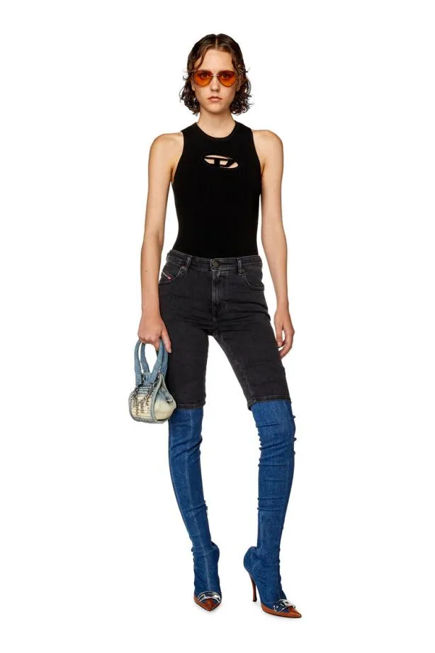 Diesel Monervatop Black Women Knitwear