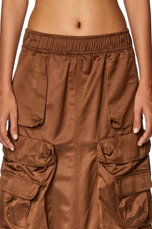 Diesel Onita Brown Women Skirts