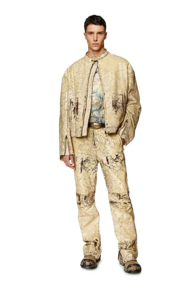 Diesel Palan Beige Men Pants and Shorts