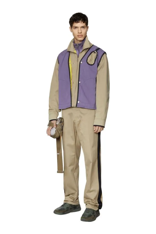 Diesel Pelliott Beige Men Pants and Shorts