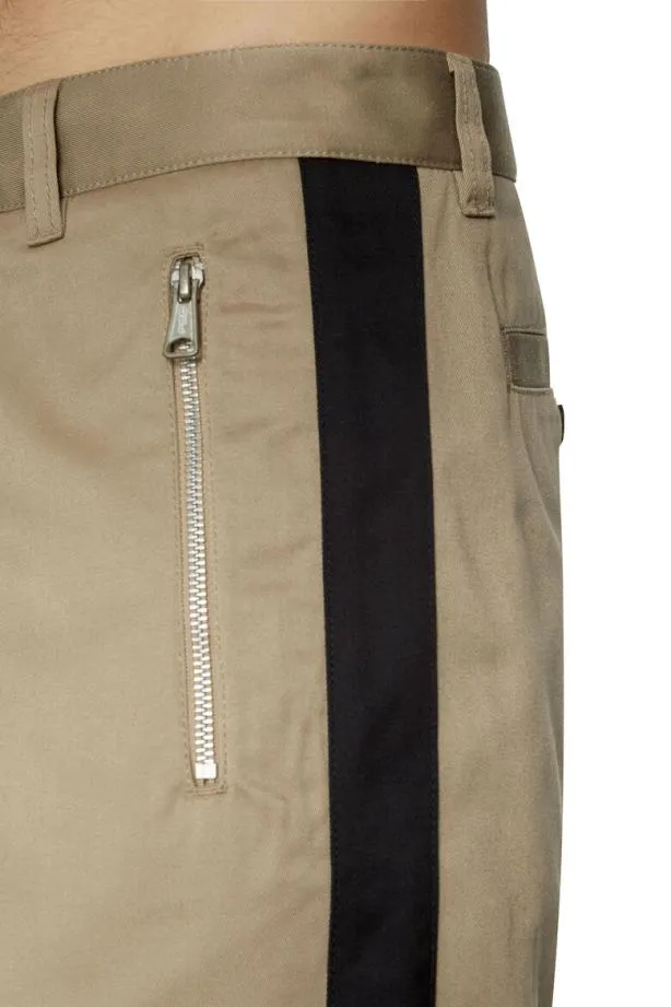 Diesel Pelliott Beige Men Pants and Shorts