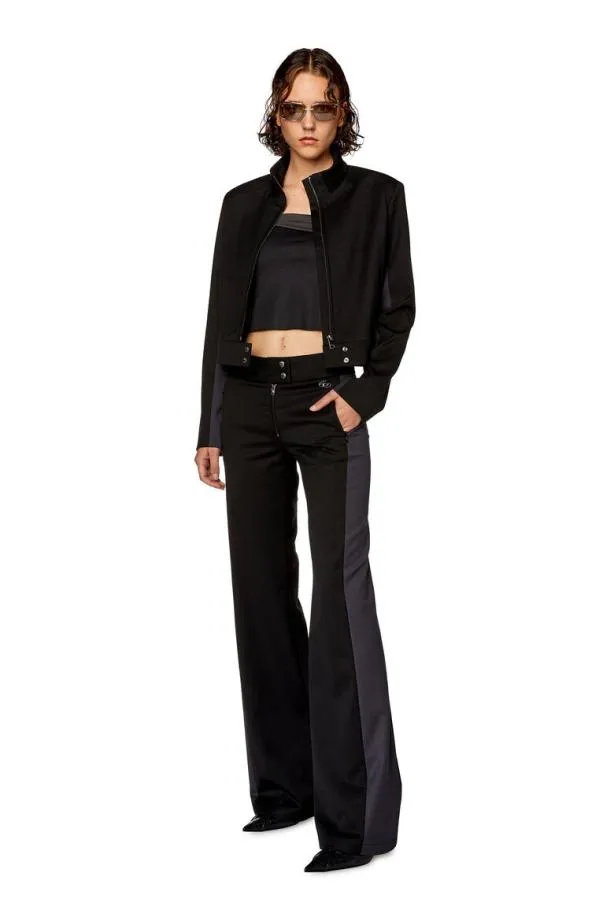 Diesel Ppritha Blackblue Women Pants and Shorts