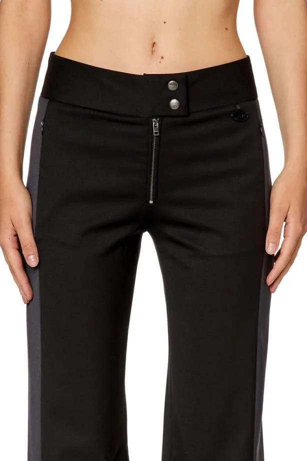 Diesel Ppritha Blackblue Women Pants and Shorts