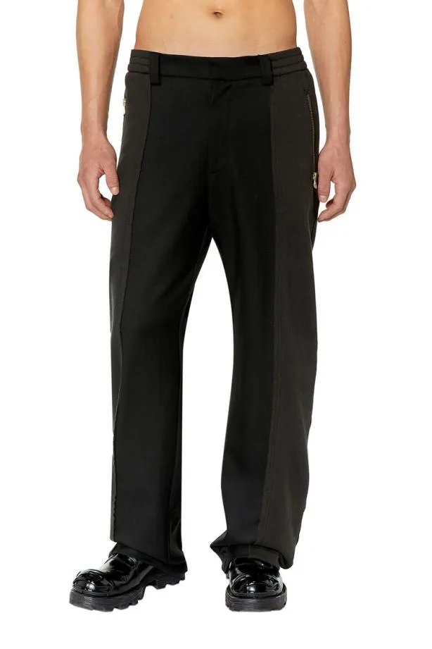 Diesel Pwarhols Black Men Pants and Shorts