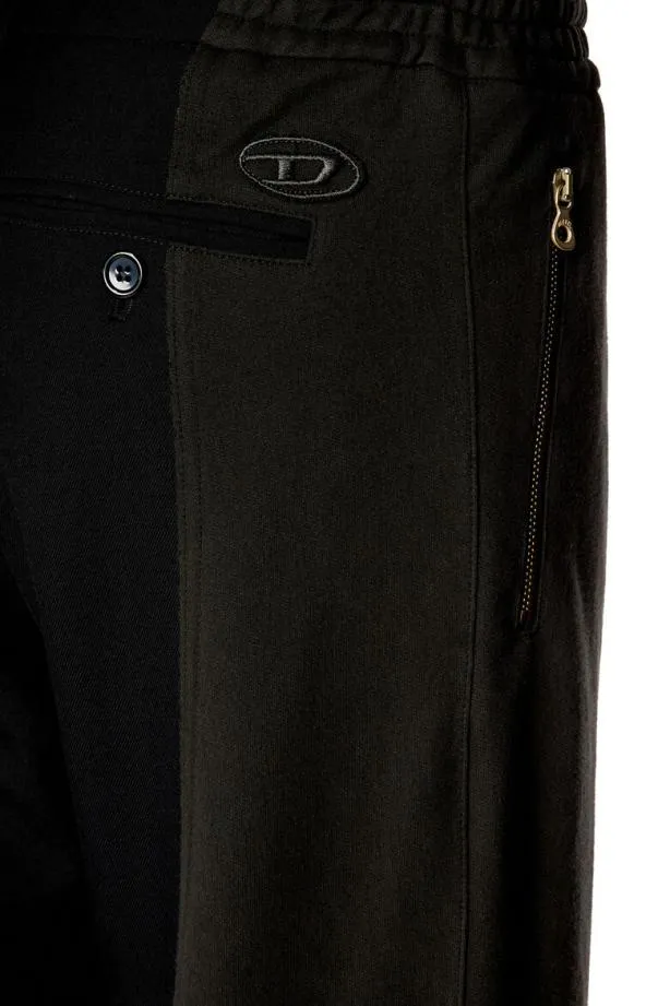 Diesel Pwarhols Black Men Pants and Shorts