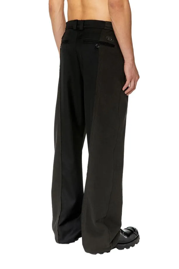 Diesel Pwarhols Black Men Pants and Shorts
