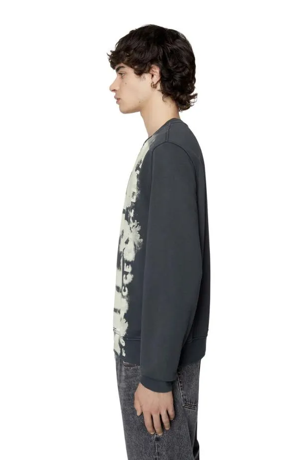 Diesel Sginne5 Grey Men Knitwear