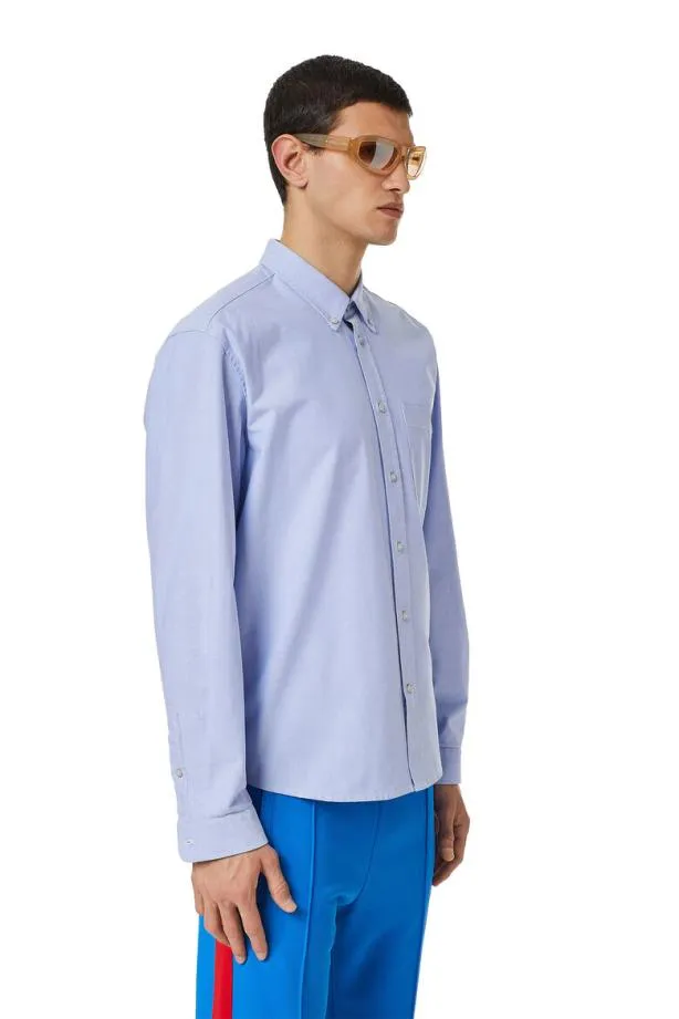 Diesel Sjamesbcl Light Blue Men Shirts