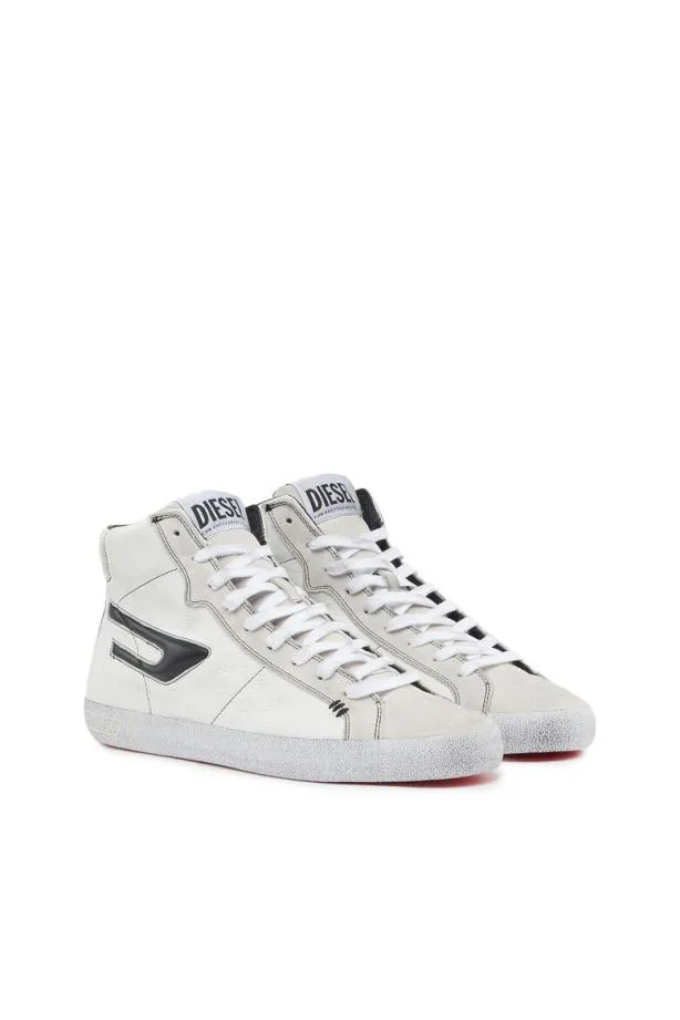 Diesel Sleroji Mid White Men Sneakers