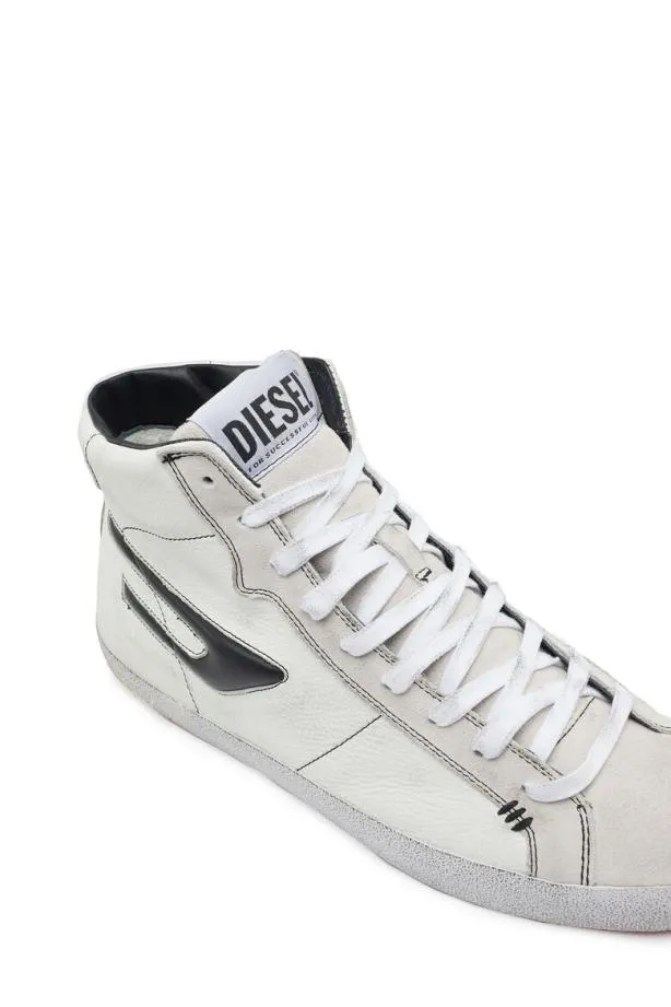 Diesel Sleroji Mid White Men Sneakers