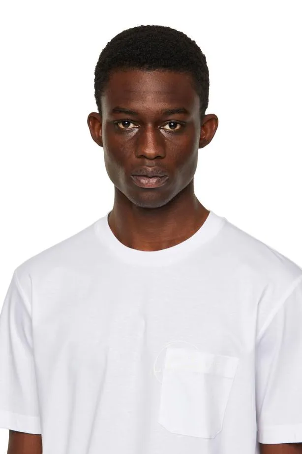 Diesel Tjustworky White Men TShirts and Polos