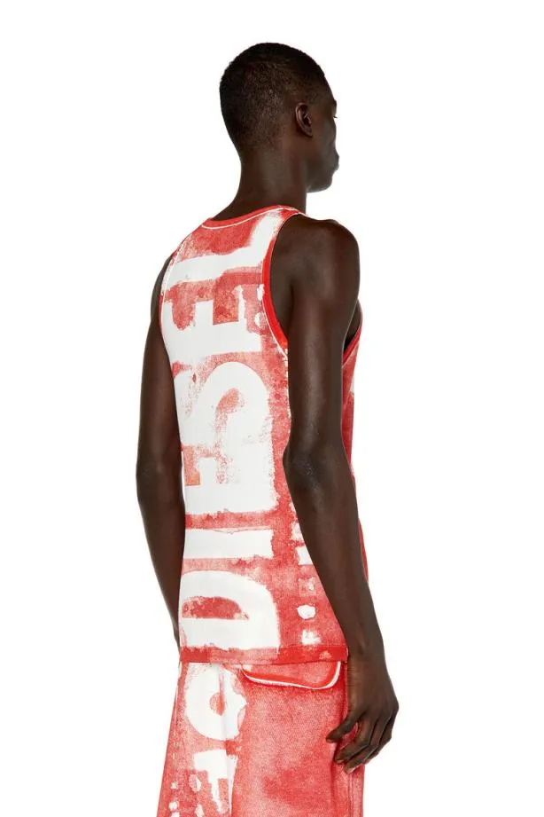 Diesel Tliftg1 Red Men TShirts and Polos
