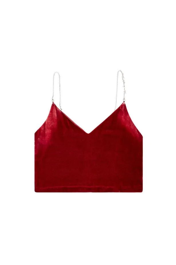 Diesel Tmefa Red Women TShirts and Tops