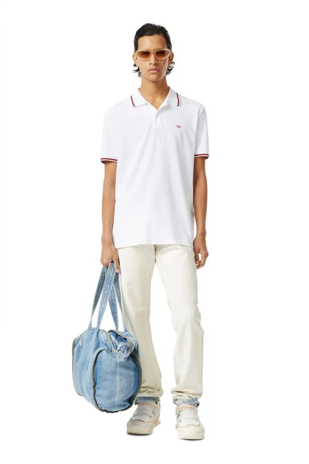 Diesel Tsmithd White Men TShirts and Polos