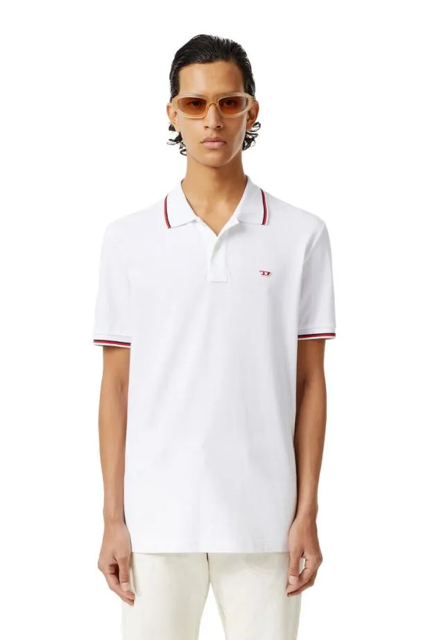 Diesel Tsmithd White Men TShirts and Polos