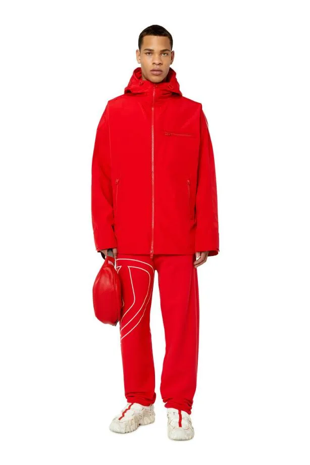 Diesel Whennes Red Men Jackets