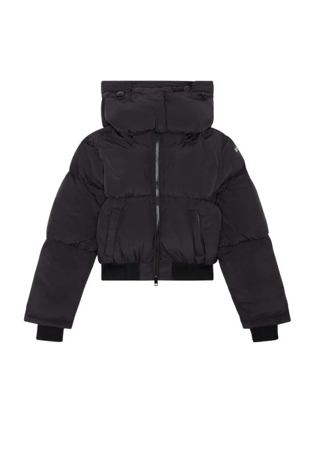 Diesel Wpeytshort Black Women Jackets