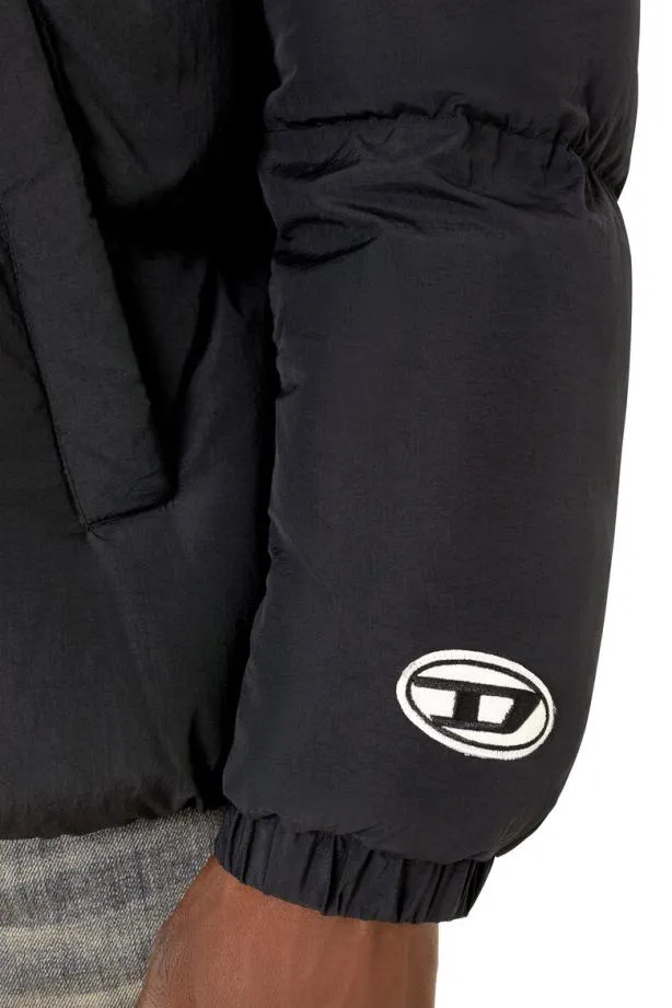 Diesel Wrolffdnw Black Men Jackets