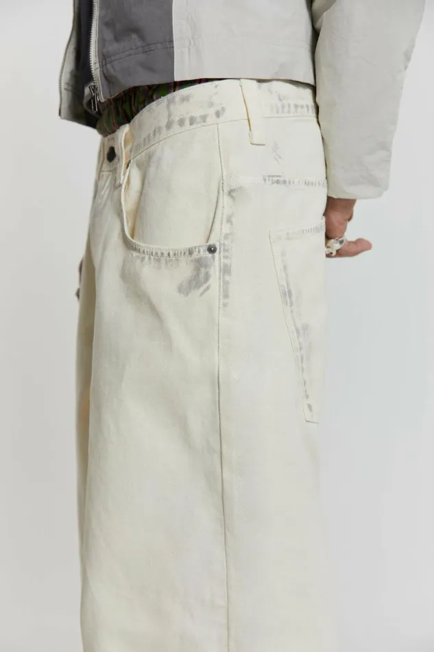 Dirty White Colossus Baggy Jeans White WomenMen Jaded London Colossus Jeans Dirty White Colossus Baggy Jeans White WomenMen Jaded London Colossus Jeans