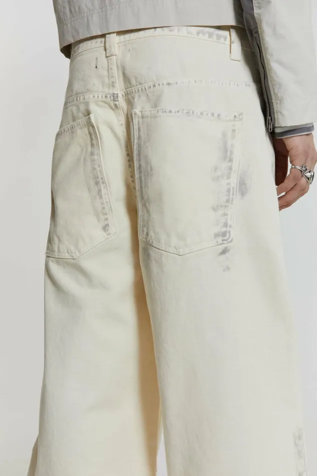 Dirty White Colossus Baggy Jeans White WomenMen Jaded London Colossus Jeans Dirty White Colossus Baggy Jeans White WomenMen Jaded London Colossus Jeans