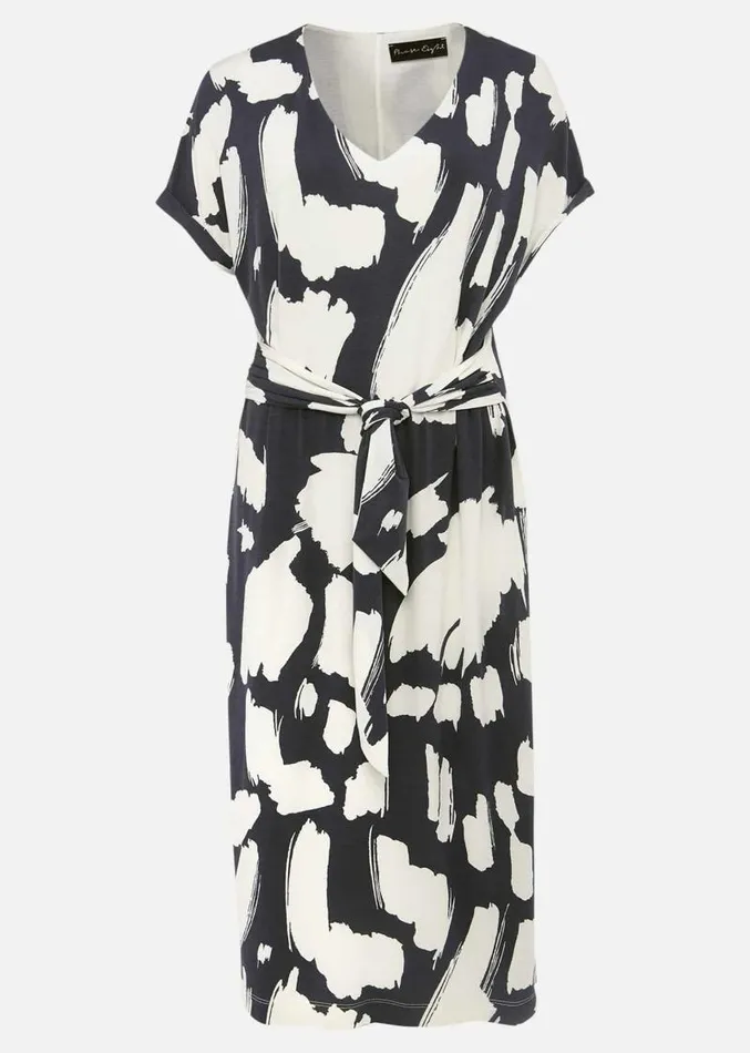 Dotterel Abstract Print Dress Carbonivory Women Phase Eight Dresses