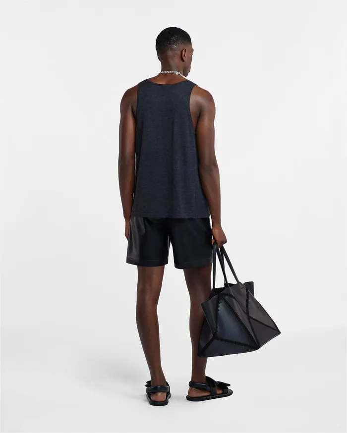 Doxxi Okobor AltLeather Shorts Black Men Nanushka Shorts