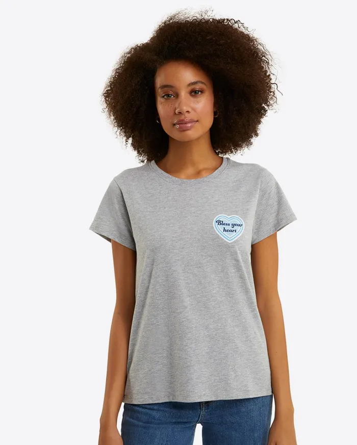 Draper James Bless Your Heart TShirt Women Tops