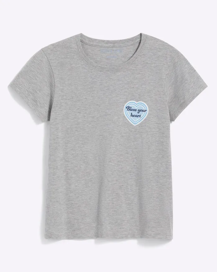 Draper James Bless Your Heart TShirt Women Tops
