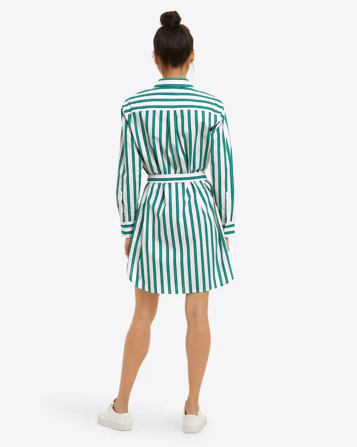Draper James Carly Shirtdress In Bold Stripe Women Dresses