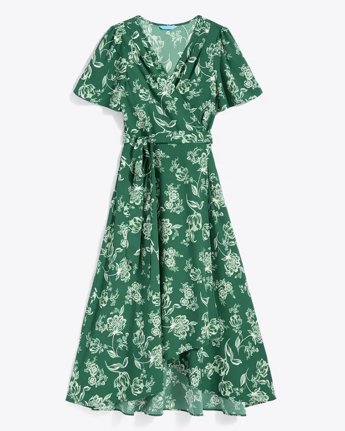 Draper James Gigi Wrap Dress Women Dresses