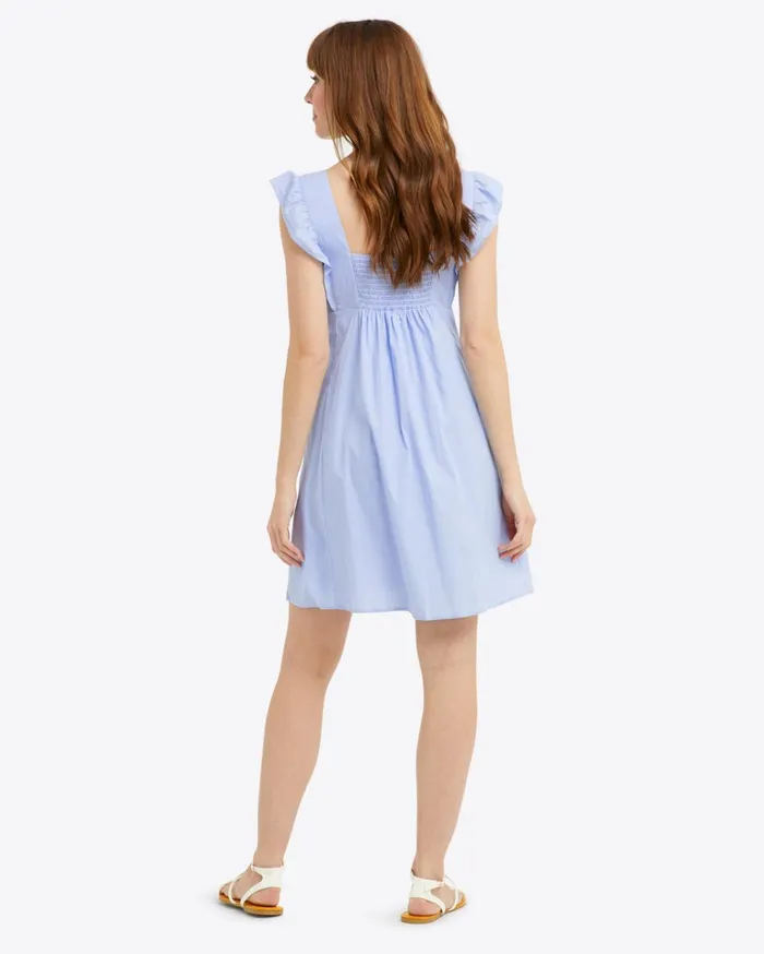 Draper James Maddie Embroidered Babydoll Dress Women Dresses