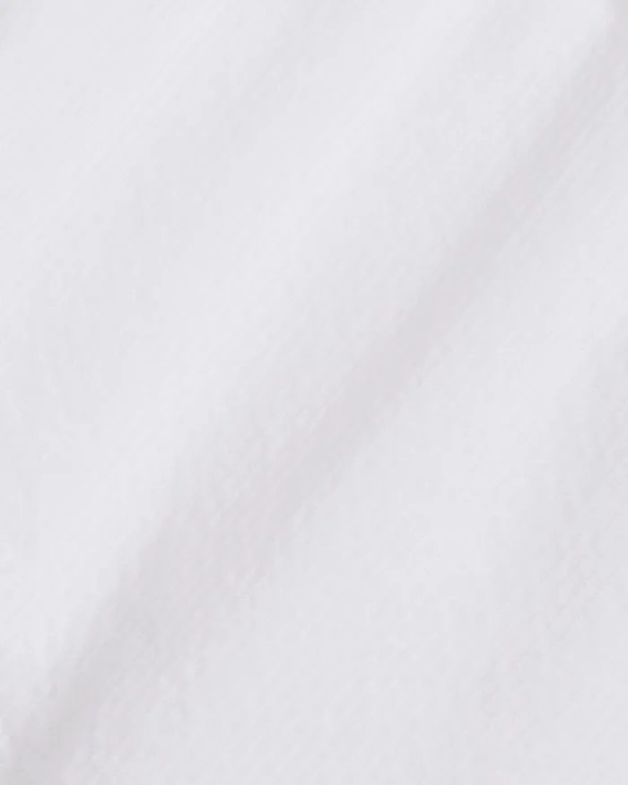 Draper James Reyna LongSleeve Top In Textured Shirting Stripe Women Tops