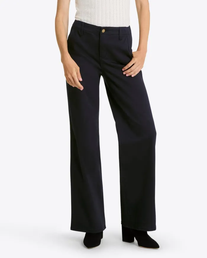 Draper James Wide Leg Trouser Women Bottoms and Skirts