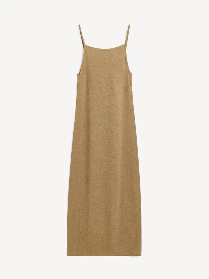 Dresses Women By Malene Birger Ellionore Maxi Dress Light Brown