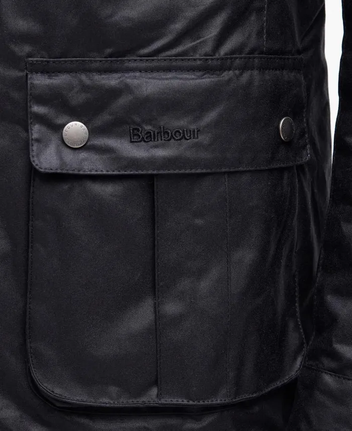 Duke Wax Jacket Black Men Barbour Waxed Jackets