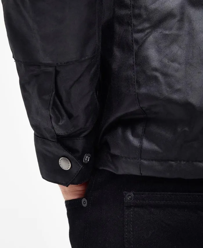 Duke Wax Jacket Black Men Barbour Waxed Jackets