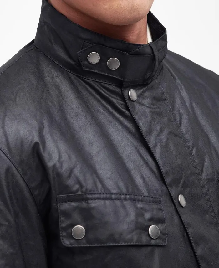 Duke Wax Jacket Black Men Barbour Waxed Jackets